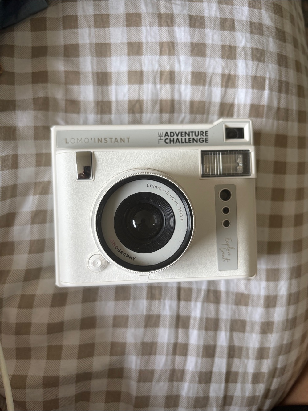 Fujifilm The Adventure Challenge White Instant Camera